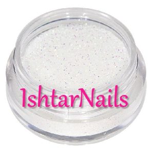 White GlitterPowder 2g